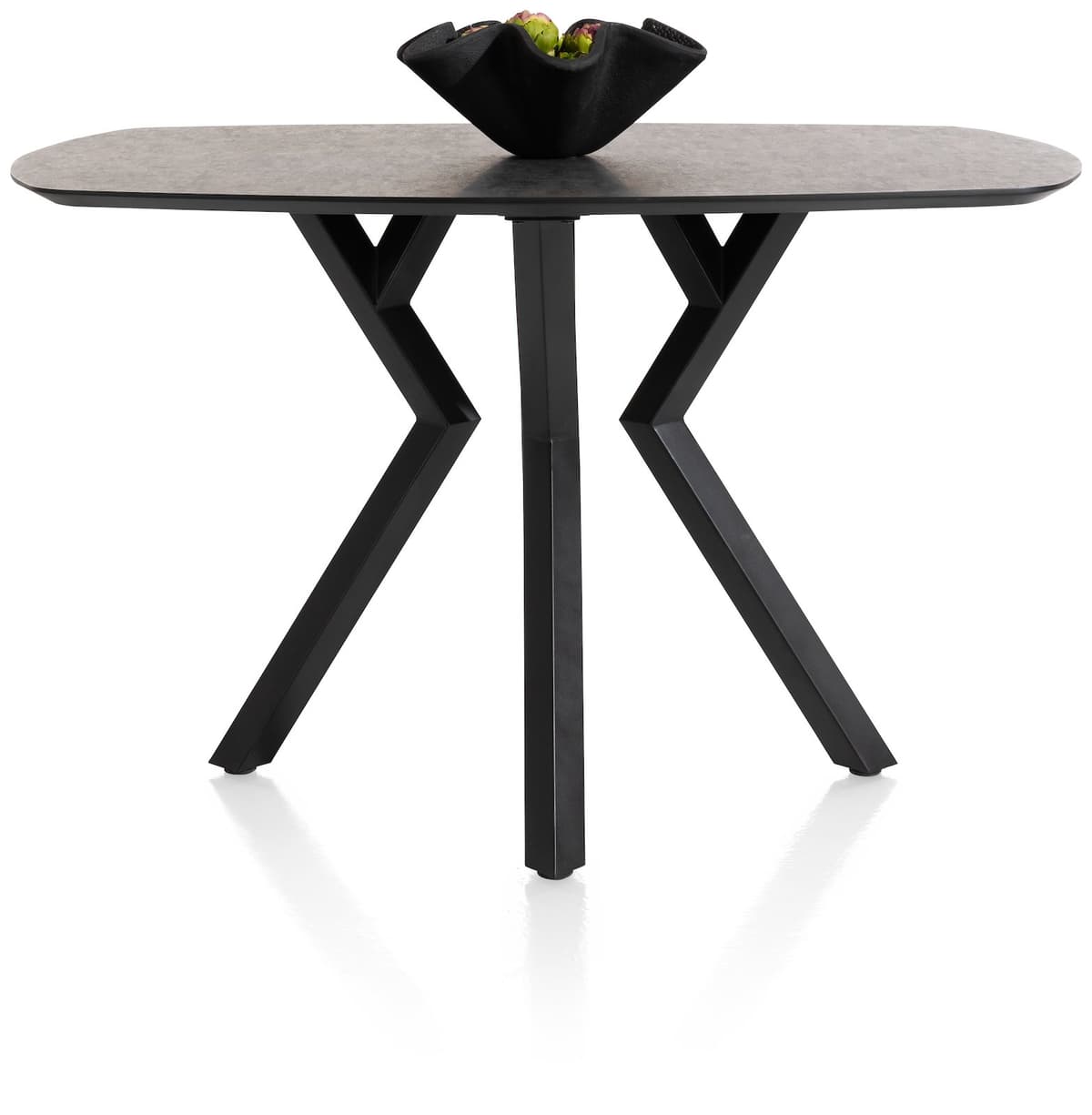 Bartafel ovaal 105x150 Masura Antraciet - 1