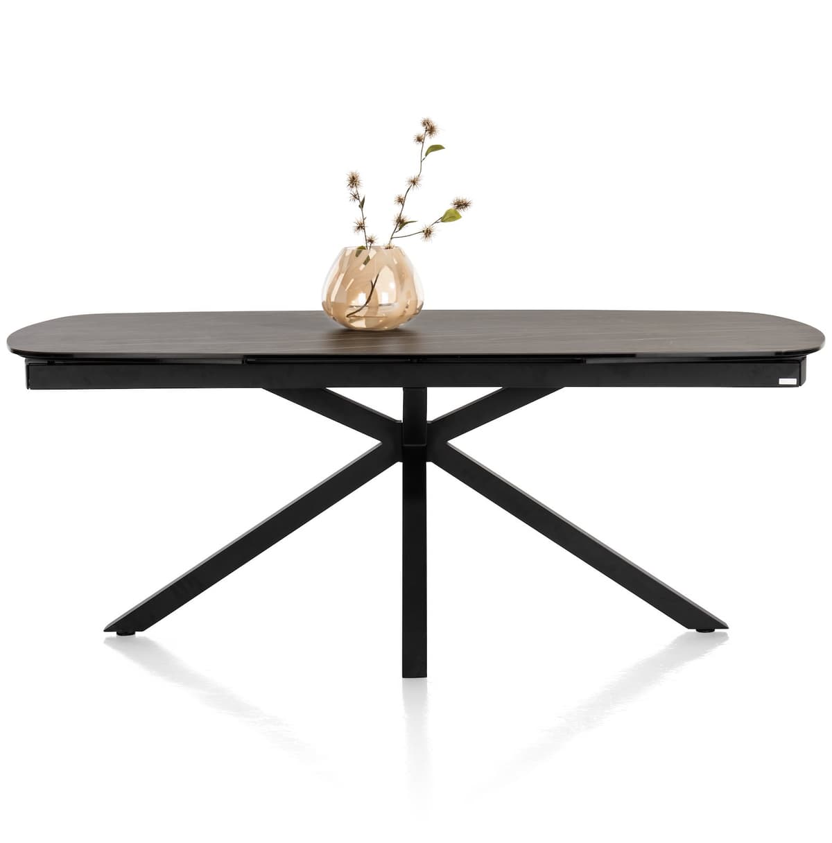 Tafel 200x100(+2x50) Montello zwart - 7