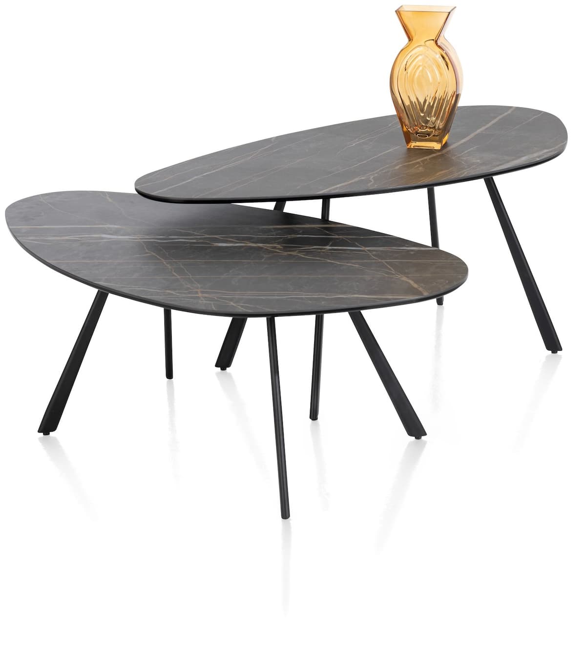 Salontafel 49x94, h42 Montello zwart - 4