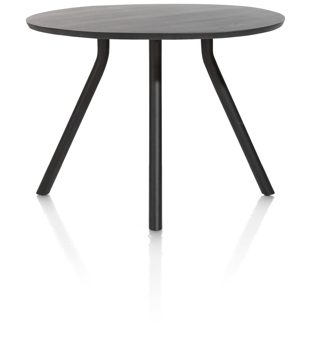 Bartafel rond dia 125cm Arvada Centrale poot zwart Onyx - 1