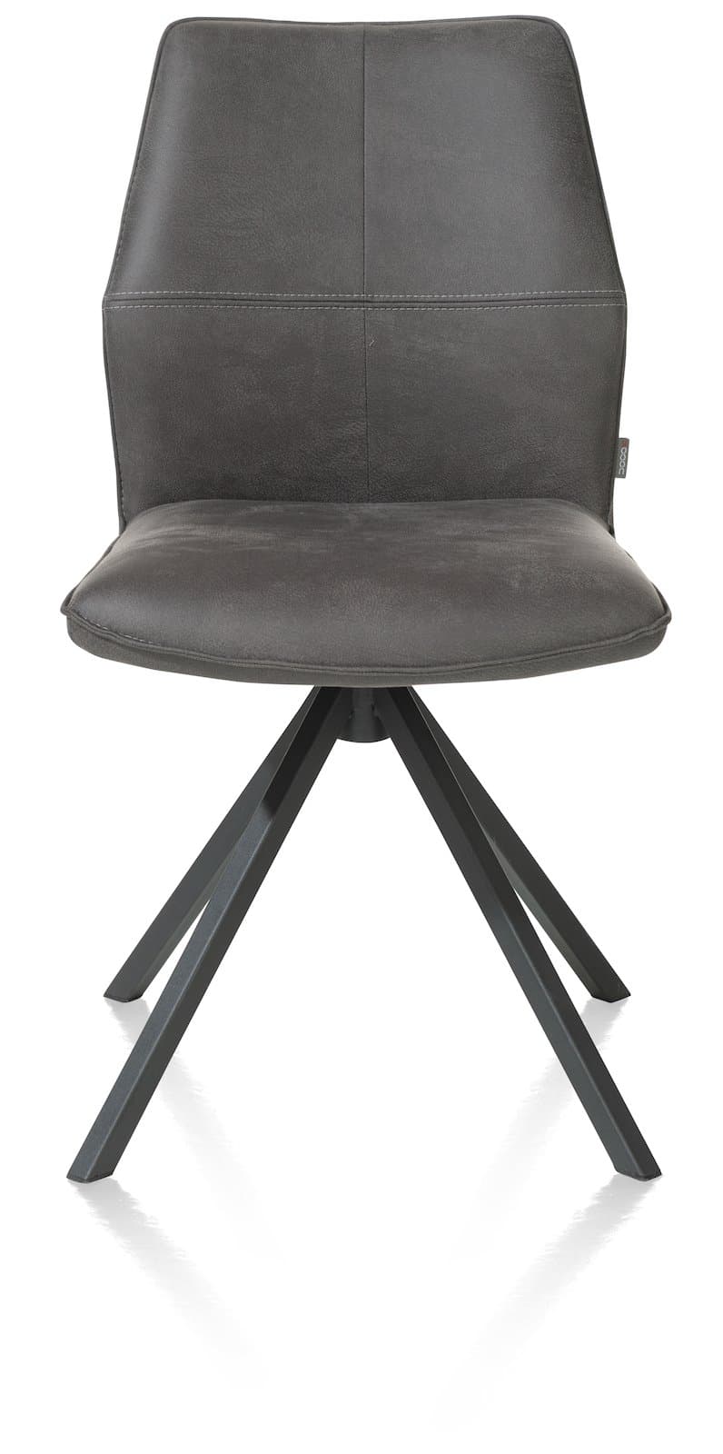 Stoel franky/taurus/draai/gree Franky off black - 1