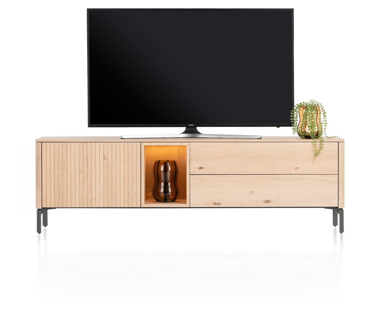 Lowb. 180cm 1d+2l+1n Trenton natural - 1