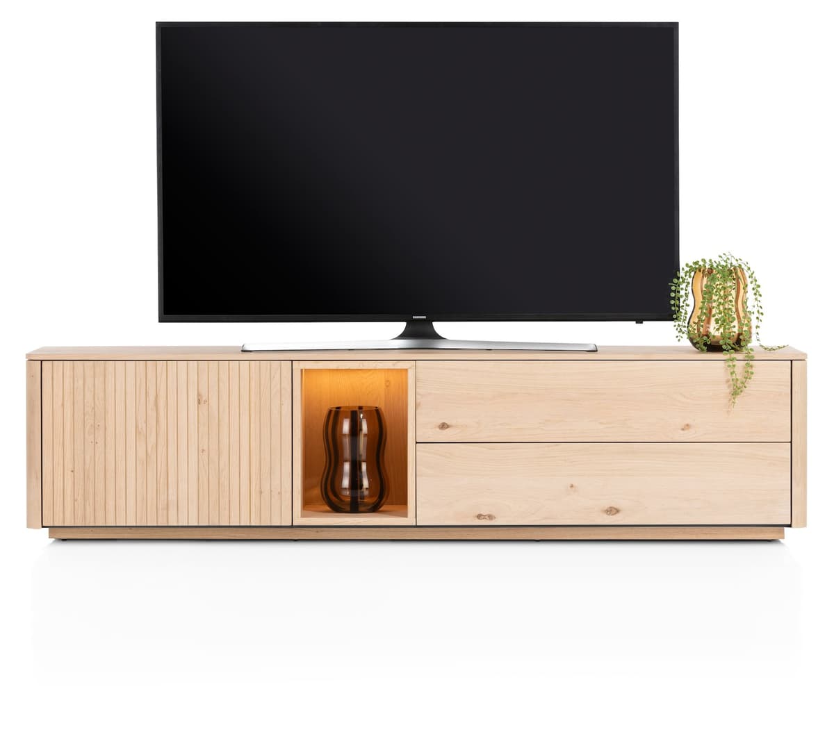 Lowb. 180cm 1d+2l+1n Trenton natural - 3