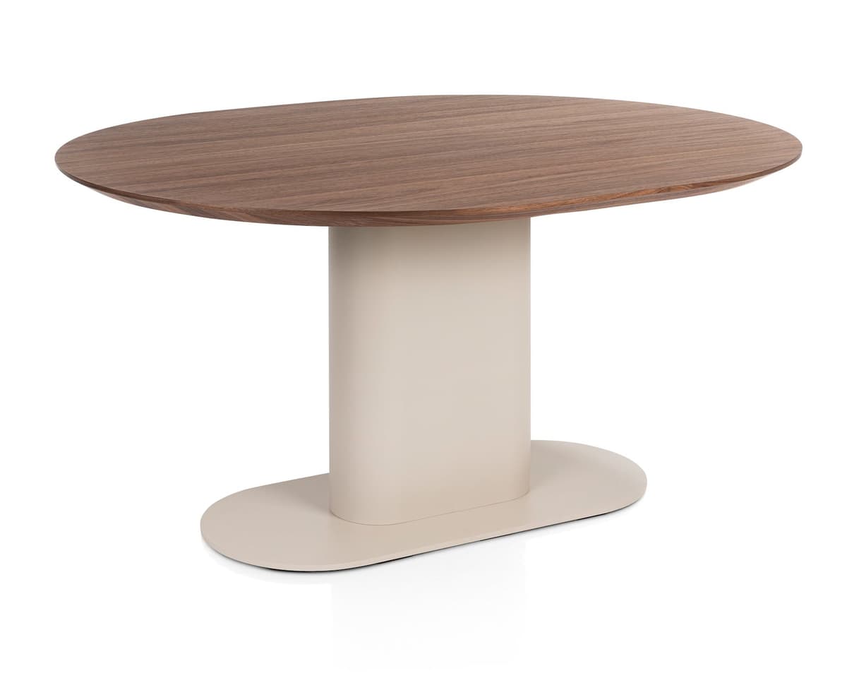 Tafel 150x120cm Brianza Creme - 5