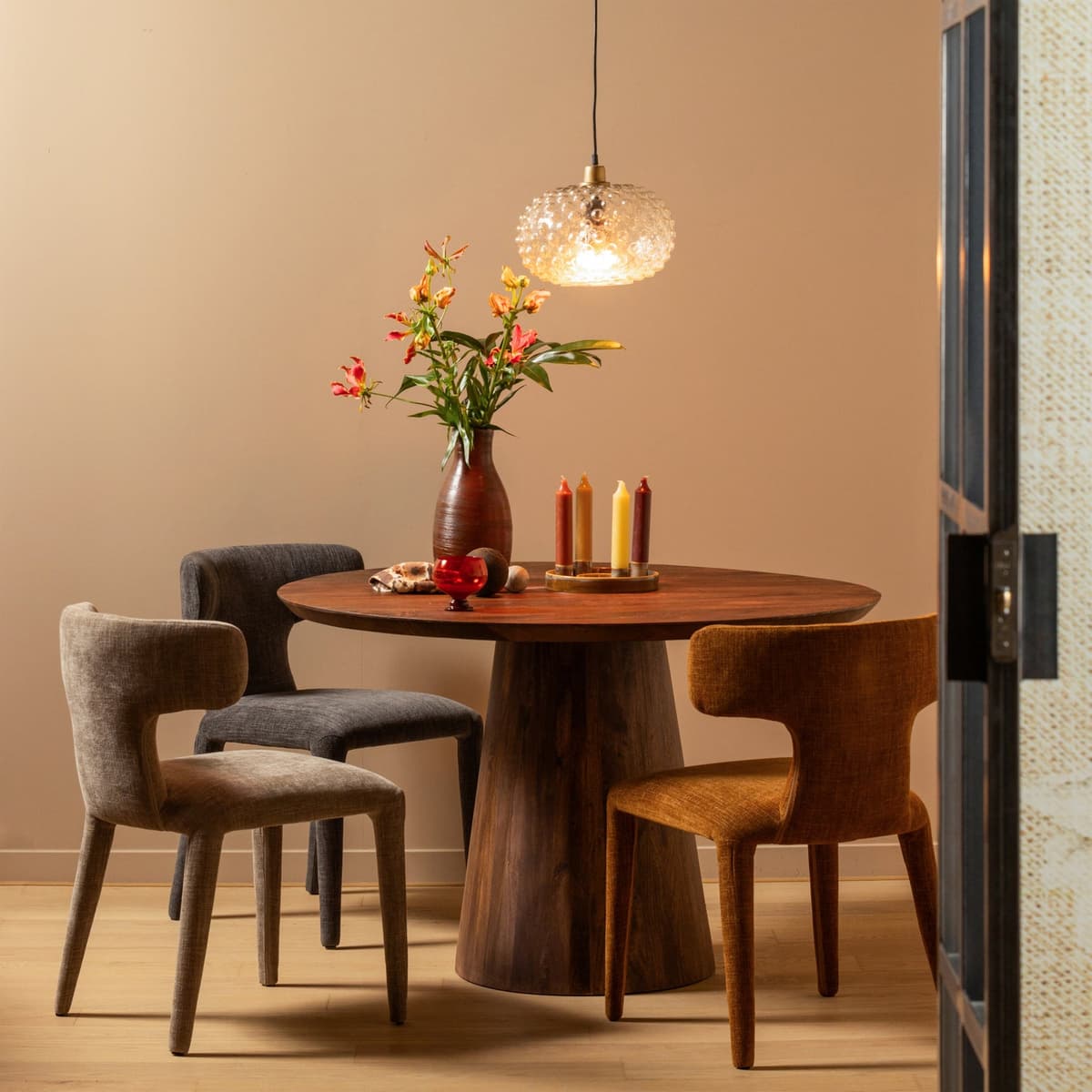 PERMIT EETKAMERSTOEL ESPRESSO - 10