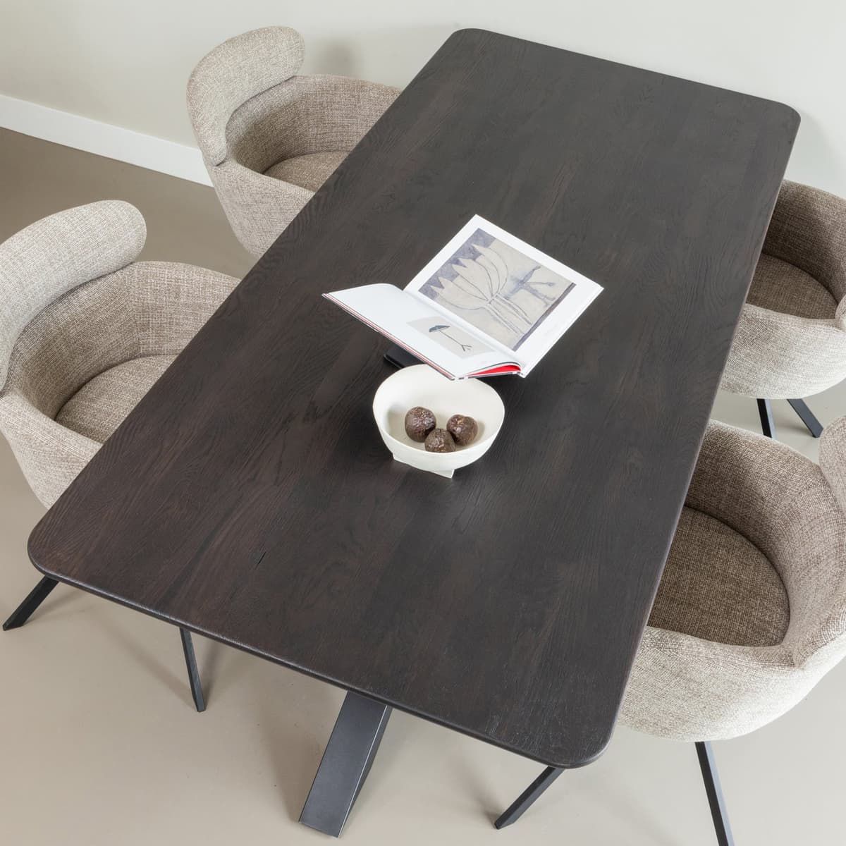 FENNE DRAAIBARE EETKAMERSTOEL NATUREL - 13