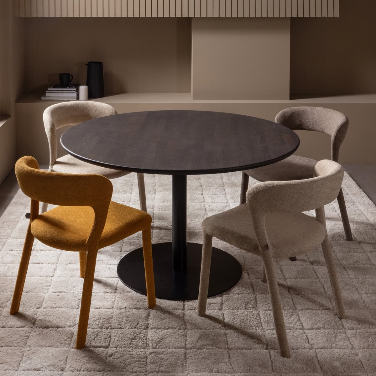 NOBLE EETKAMERSTOEL ZAND - 13