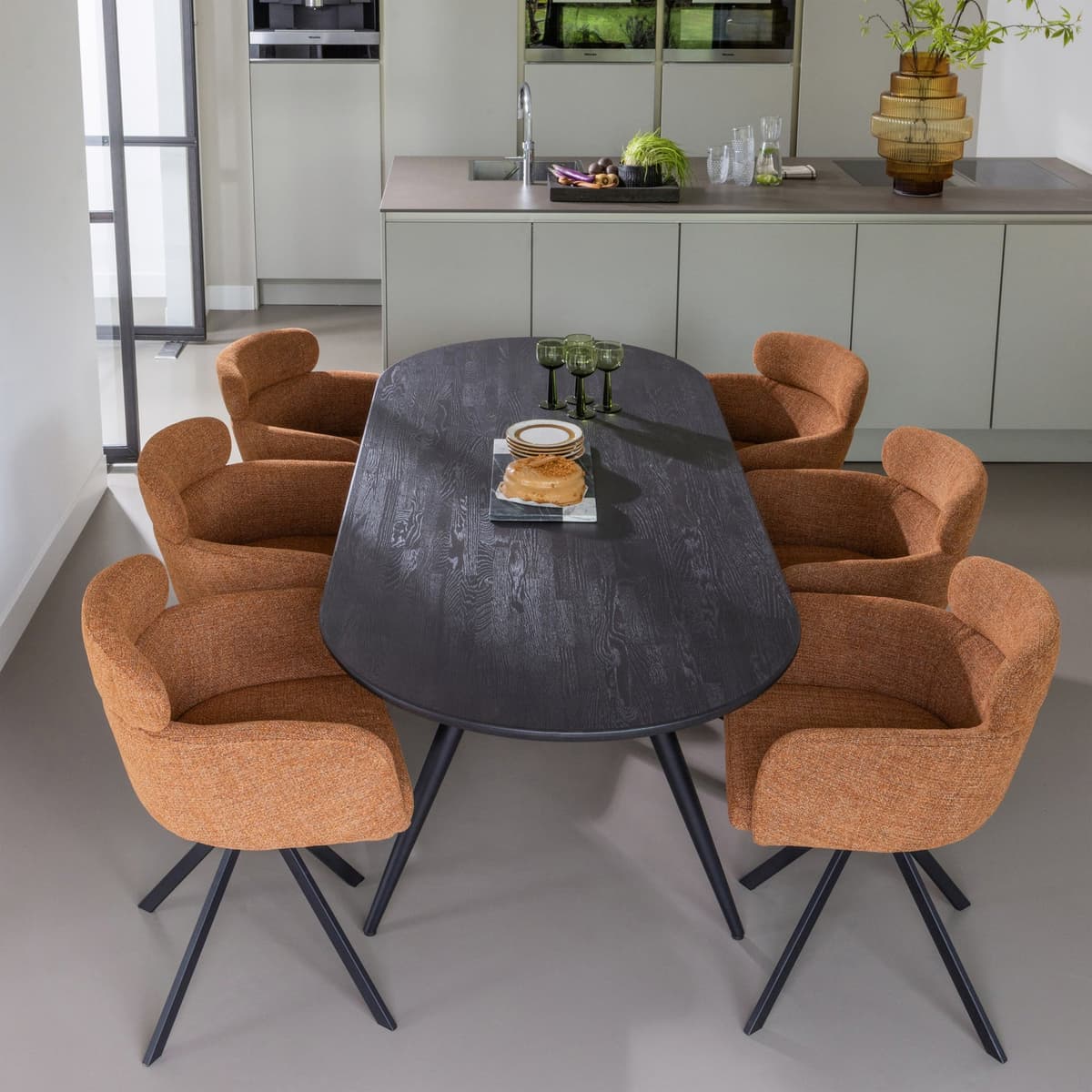 FENNE DRAAIBARE EETKAMERSTOEL GINGER - 14