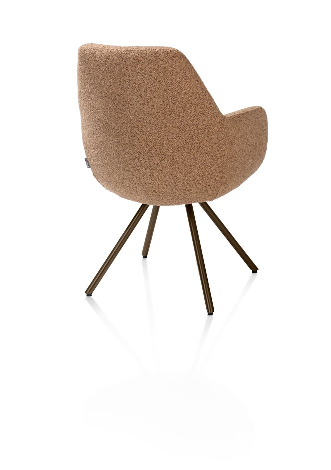 Armstoel cloudy/stb/draa Mavis #n/a Okergeel - 3