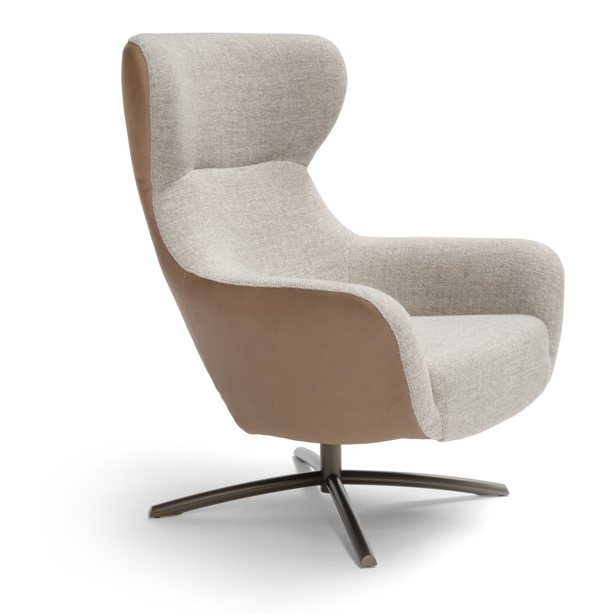Bree's New World Fauteuil Layla Stof/Leer Combi - 2